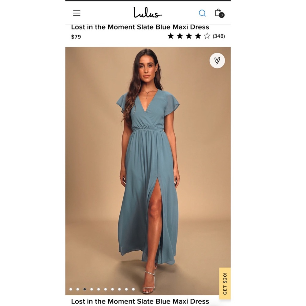Lulus Maxi dress